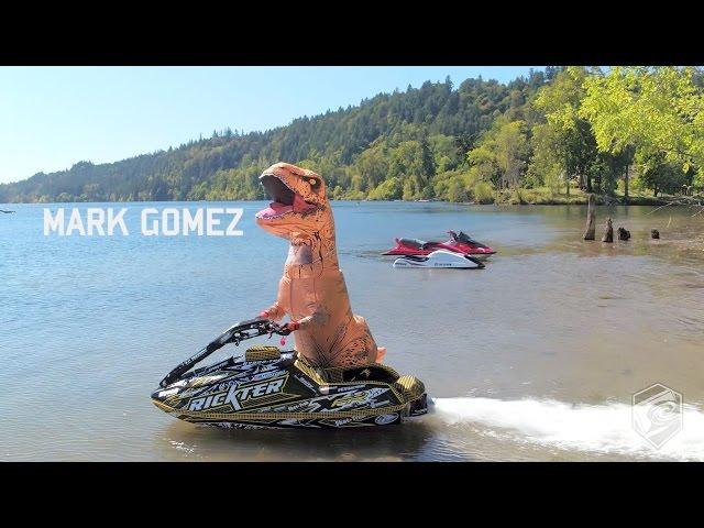 RIZNWILD | T-Rex Steals Jet Ski And Does Insane Tricks With Mark Gomez