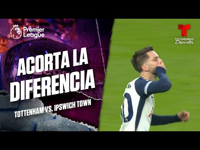 Gol de Rodrigo Bentancur revive a los Spurs - Tottenham vs. Ipswich Town | Premier League