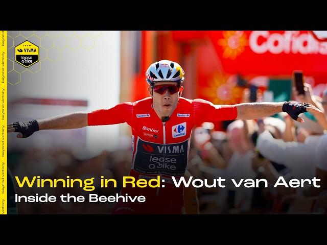 Winning in Red: Wout van Aert - Inside the Beehive short