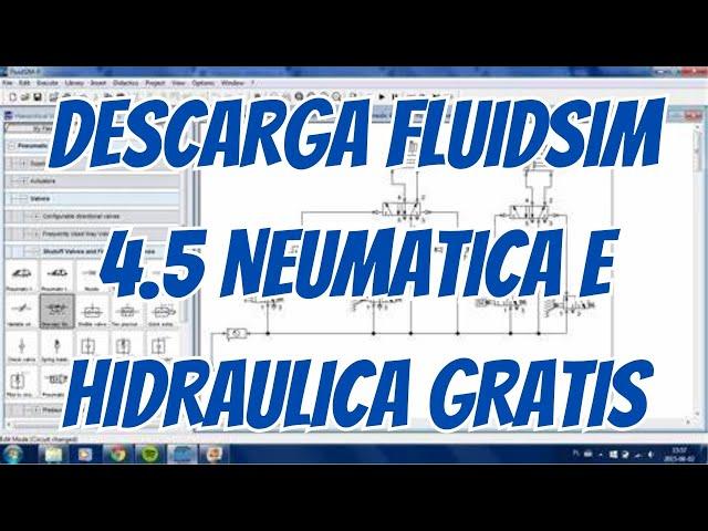 DESCARGA FLUID SIM 4.5 NEUMATICA E HIDRAULICA 2024!!