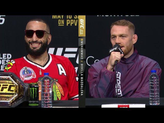 UFC 315: Пресс-конференция
