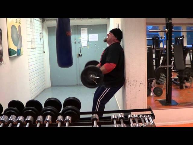 GripMonsters Challenge - 50-kg Wall Curl 16 reps