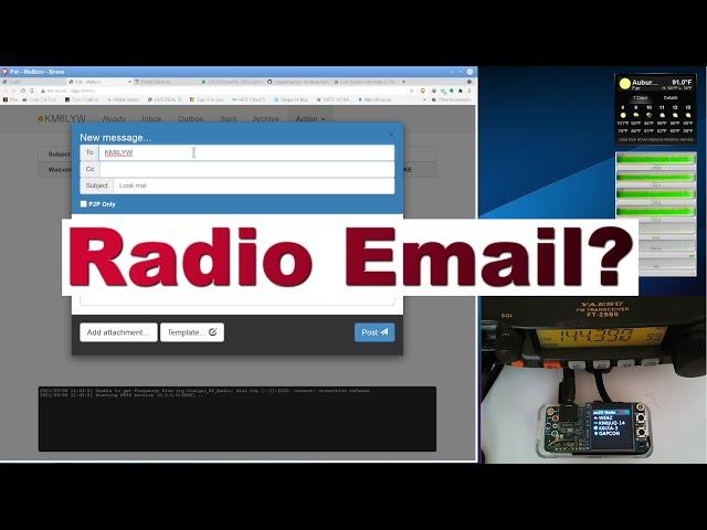 Email over ham radio?