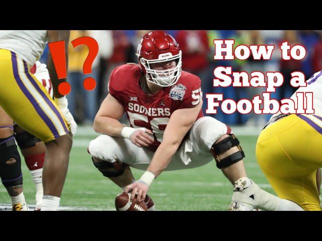 How To Snap a Football