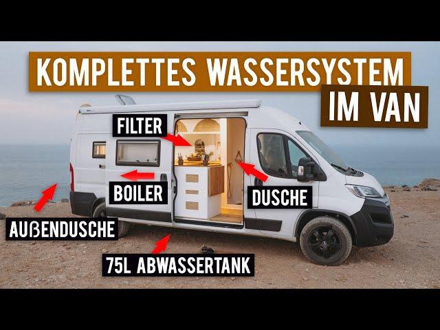 Fließend Wasser im VAN ∙ Schritt für Schritt Anleitung ∙ DIY Campervan Selbstausbau #25