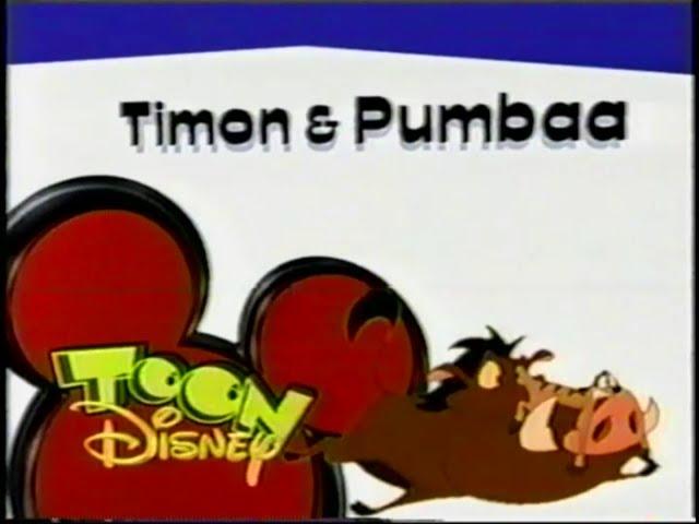 Toon Disney Bumpers - Weekenders on Super Stacked Weekends, Timon & Pumbaa Coming Up Next