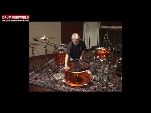 John Bonham Vistalite Drum Kit: Setting UP & Tuning Secrets - Drum Clinic Masterclass