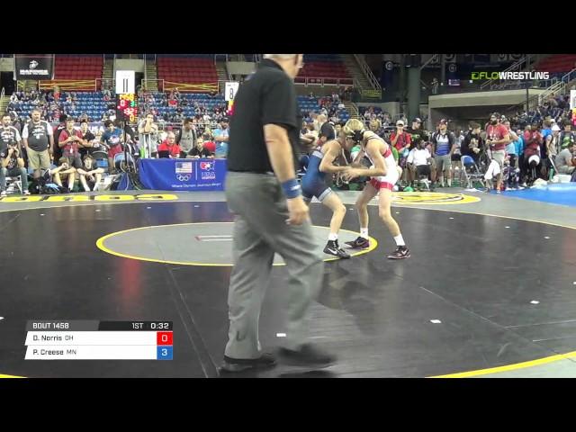 Cadet GR 100 Quarter-Finals - Dustin Norris (OH) vs. Paxton Creese (MN)