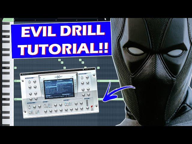 MAKING A HARD EVIL UK DRILL BEAT IN FL STUDIO 20! | FL STUDIO TUTORIAL