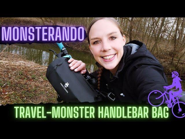 MONSTERANDO - Travel-Monster Handlebar Bag - Lenkertasche für´s Rad