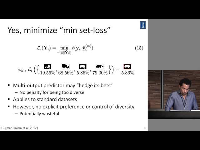 Efficiently Enforcing Diversity in Multi-Output Structured Prediction -- Abner Guzman-Rivera