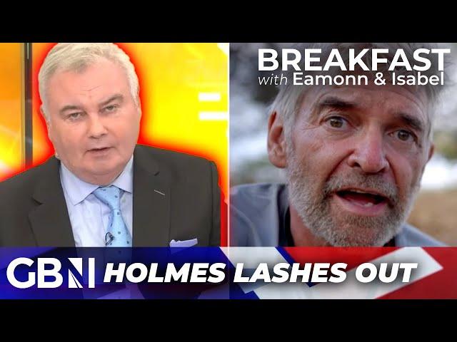 'Not even relevant!’ Eamonn Holmes lashes out as Phillip Schofield makes TV return