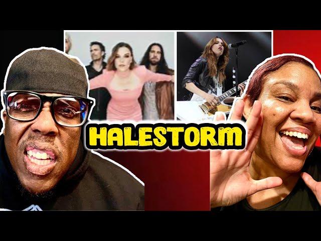 Platinum Ganster Rapper & Sister FIRST time REACTION HALESTORM - I Miss the Misery