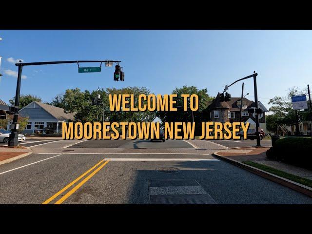 Moorestown, New Jersey - 4K - A Beautiful South Jersey Suburb