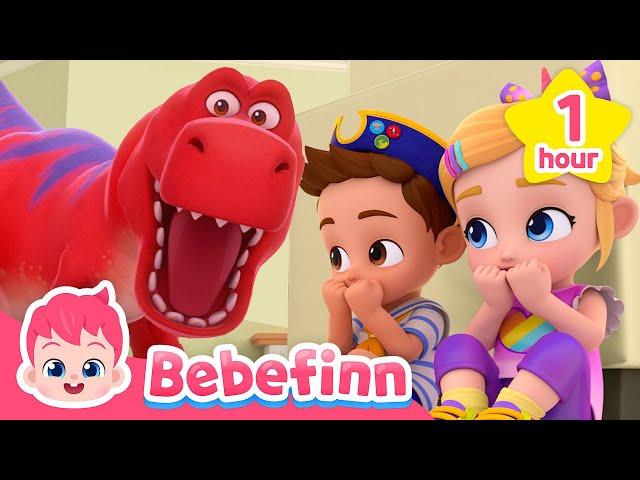 T-Rex and Bebefinn! | + More Nursery Rhymes Compilation | Song for Kids