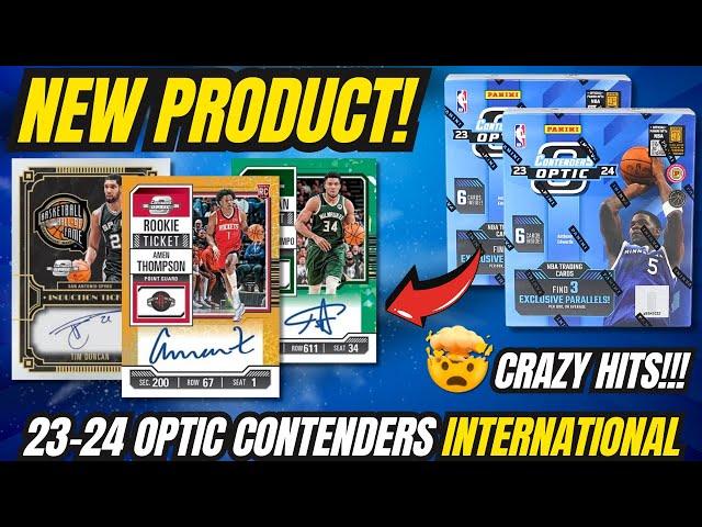 AMAZING HITS The NEW 2023/24 Panini Contenders Optic International - 2x Box Review