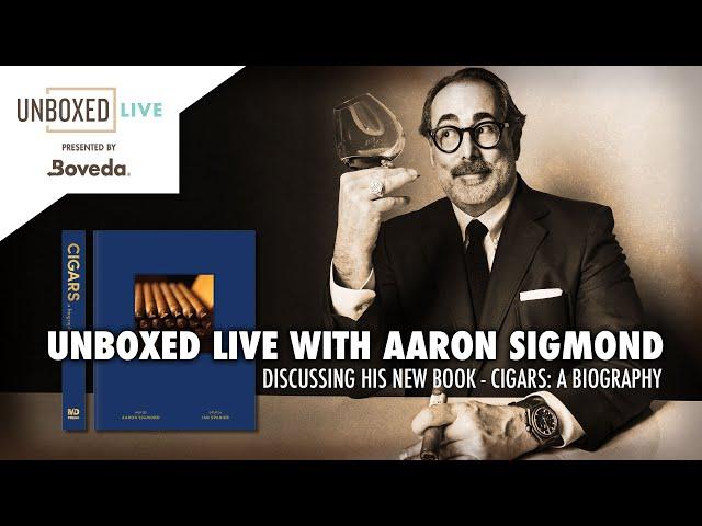 Unboxed Live with Aaron Sigmond American author and editor