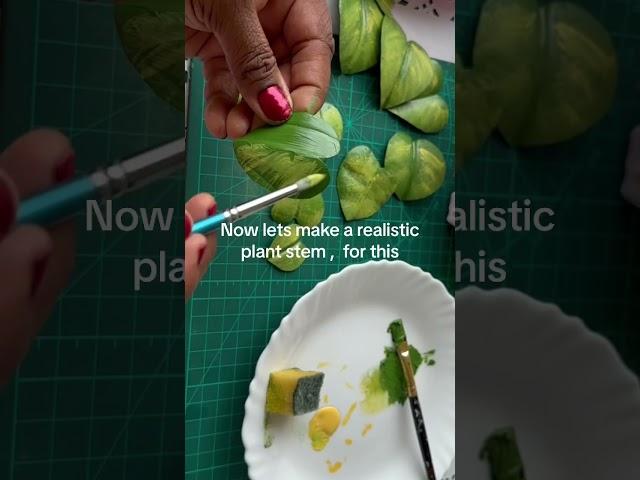 DIY fake plant .Easy  beautiful wall hanging.#Aesthetic fake plant home decor#Best out of waste