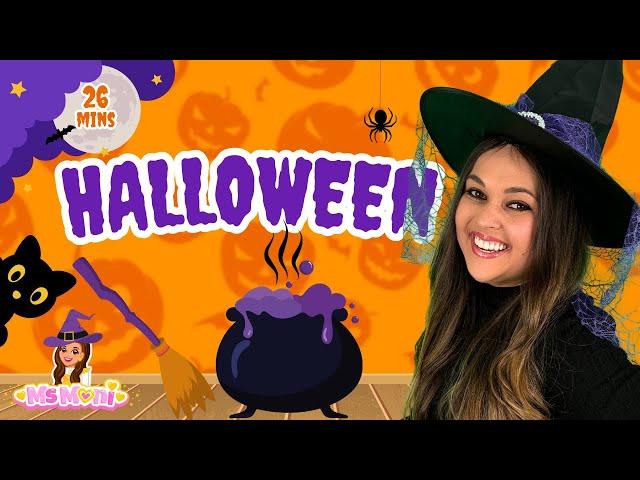 Halloween with Ms Moni | Halloween Activities & Songs For Kids | Toddler Learning Videos