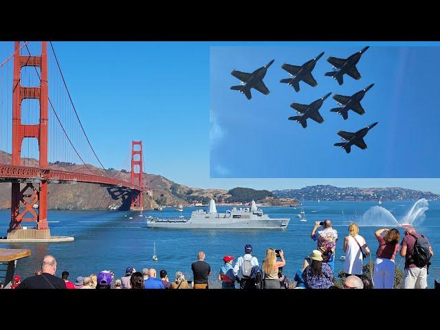 Best Location to See 2023 San Francsco Fleet Week (Air Show & Ship Parade