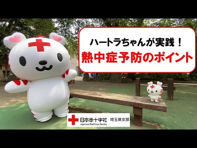 ハートラちゃんが実践！熱中症予防のポイント【日本赤十字社】