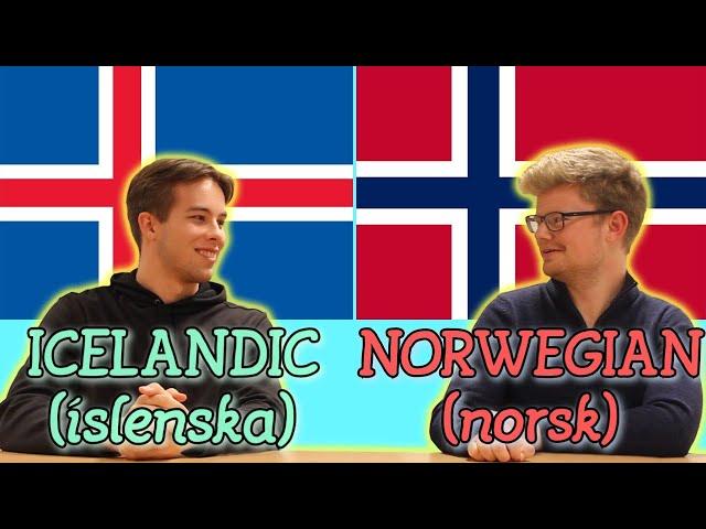 Similarities Between Norwegian and Icelandic