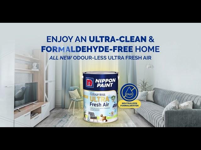 Enjoy an Ultra-Clean & Formaldehyde-Free Home with the Odour-less Ultra Fresh Air!