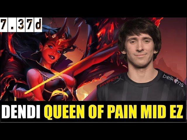 DENDI [Queen of Pain] MID 7.37D - DOTA 2 HIGHEST MMR MATCH#dota2  #dota2gameplay  #dendidota2