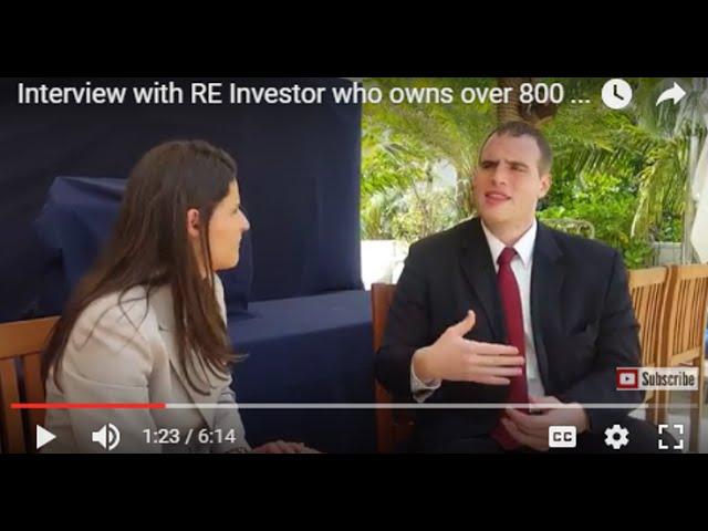 Interview with RE Investor who owns over 800 units! (Part 1)