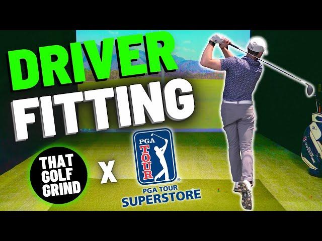 I Got Professionally Fitted for a DRIVER | PGA Superstore Golf Club Fitting [FOR BEGINNERS!]