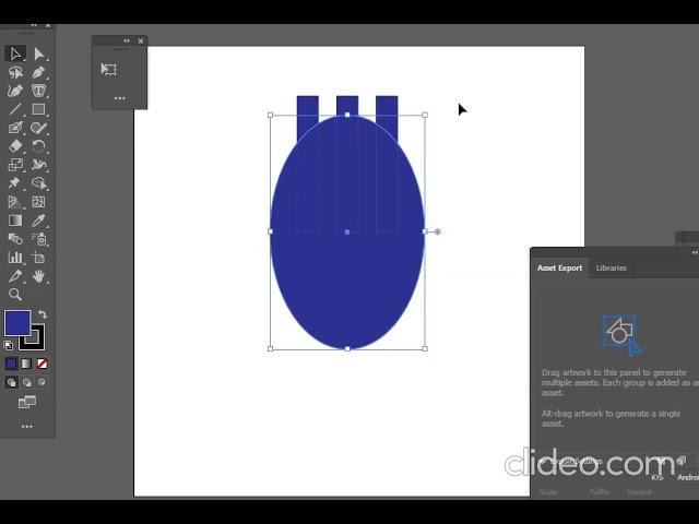 How to make a fork in adobe illustrator?