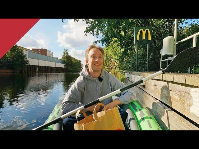 The world's only float-through McDonalds