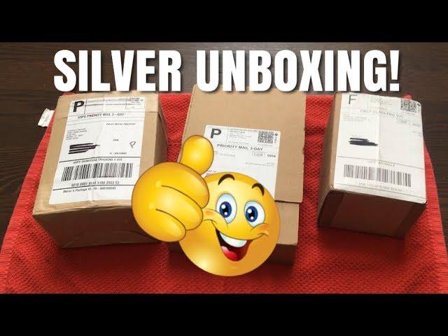 JM Bullion, APMEX and Provident Unboxing - Lots Of Silver!