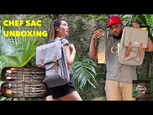 CHEF SAC KNIFE BAG AND GERMAN STEEL BLADE KNIFE UNBOXING #ChefSac