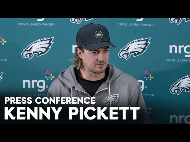 Postgame Press Conference: Kenny Pickett | Philadelphia Eagles vs Washington Commanders