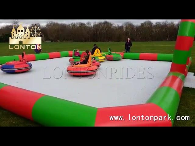 Export to UK Lonton Park Portable Rides Battery Operated UFO Bumper Car