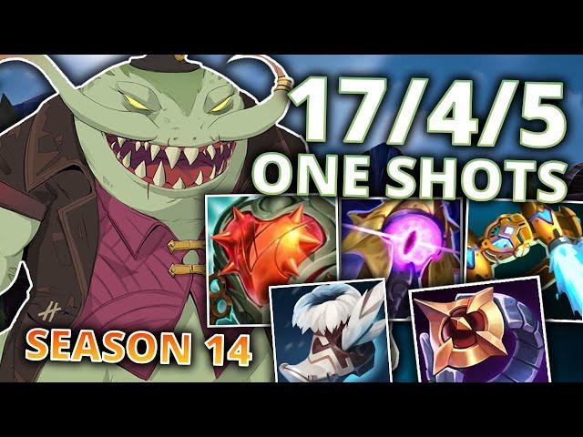 TAHM KENCH ULTIMATE BUILD SEASON 14 - No Arm Whatley