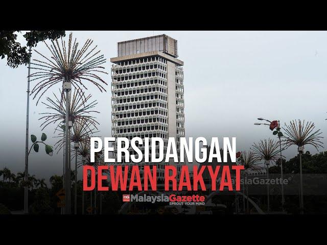 ((LIVE)) Persidangan Dewan Rakyat | Mesyuarat Ketiga Penggal Ketiga | 6 November 2024 | Sesi Petang