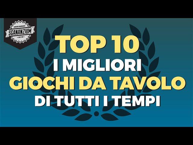 I migliori GIOCHI DA TAVOLO di tutti i tempi