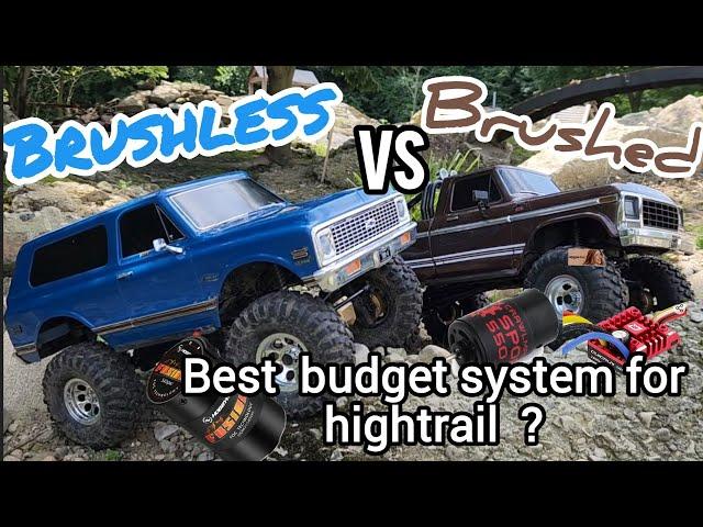 Best budget motor for trx4 hightrail? Hobbywing fusion se vs. 1080/holmes crawmster 8T showdown!!