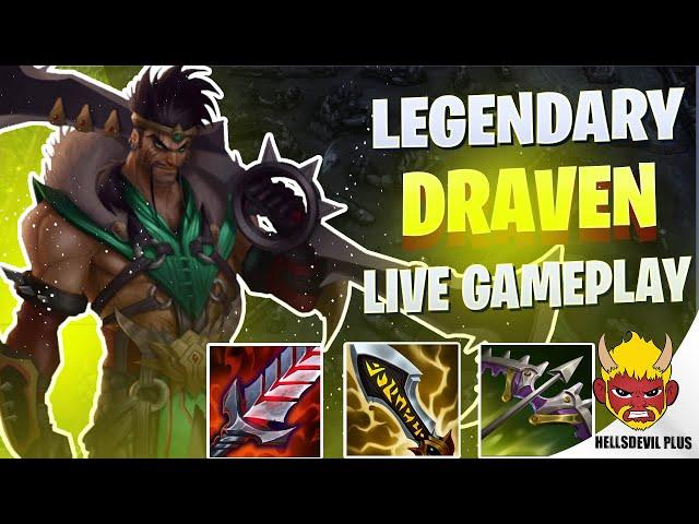 'YOU ARE LEGENDARY' DRAVEN! - Wild Rift HellsDevil Plus Gameplay