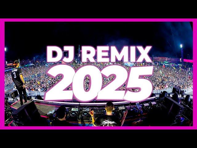 DJ REMIX SONG 2025 - Remixes & Mashups of Popular Songs 2025 | DJ Remix Club Music Disco DJ Mix 2024