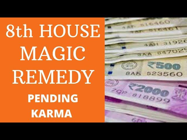 Pending Karma Planets in 8th house - Learn Predictive Astrology : Video Lecture 4.10