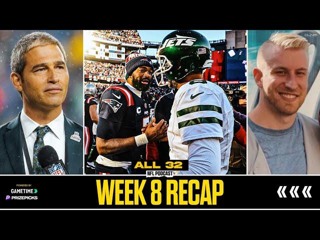 Patriots Answer the Soft Talk, Jets Don't | All 32 NFL Podcast w/ Mike Giardi