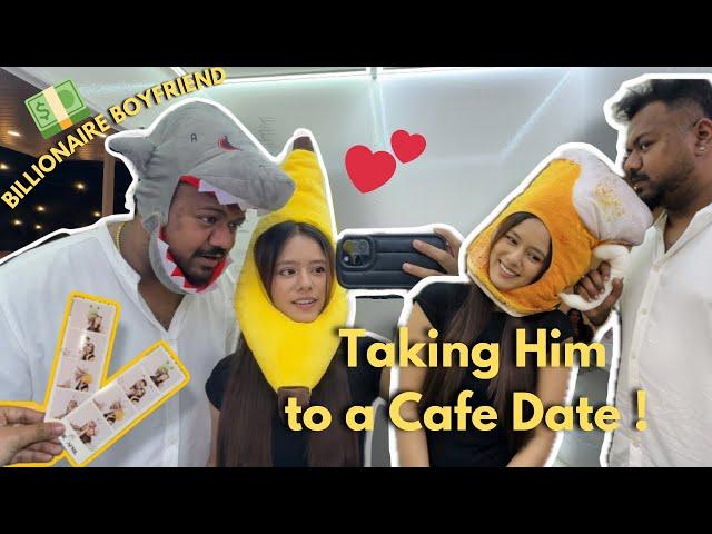 Taking my Boyfriend to a Korean cafe DATE !! At Siliguri ️