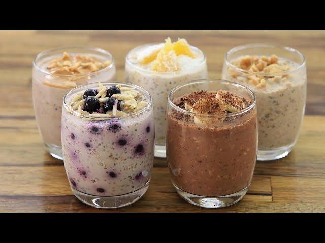 Overnight Oats – 5 Easy & Healthy Recipes