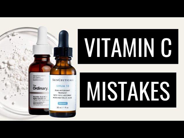 Here's WHY You're Using Vitamin C WRONG!