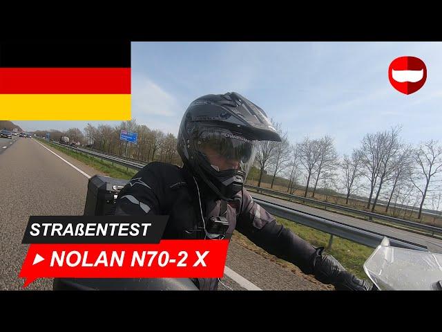 Nolan N70-2 X - Überprüfung und  Straβentest - Champion Helmets