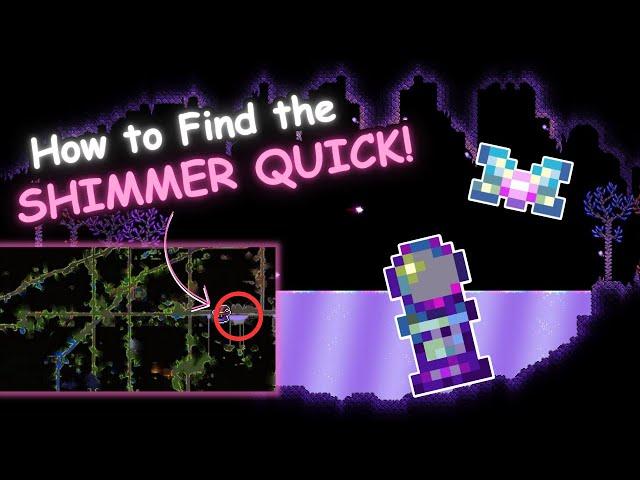 The QUICKEST and EASIEST Way to Find the Shimmer in Terraria! (STEP-BY-STEP) | Terraria 1.4.4 Guide