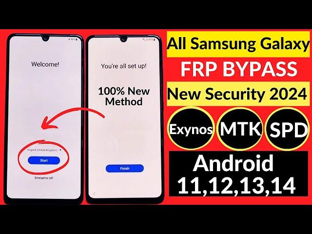 Finally New Method-All Samsung FRP Bypass| Unlock 2024 All Android 12/13/14 | Google Account Remove